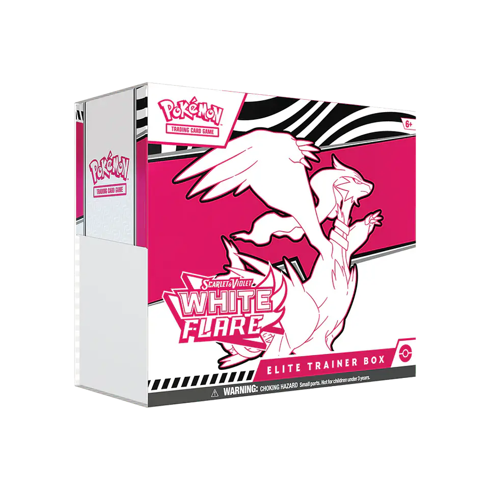 Scarlet & Violet - White Flare - Elite Trainer Box (Inglés)  1