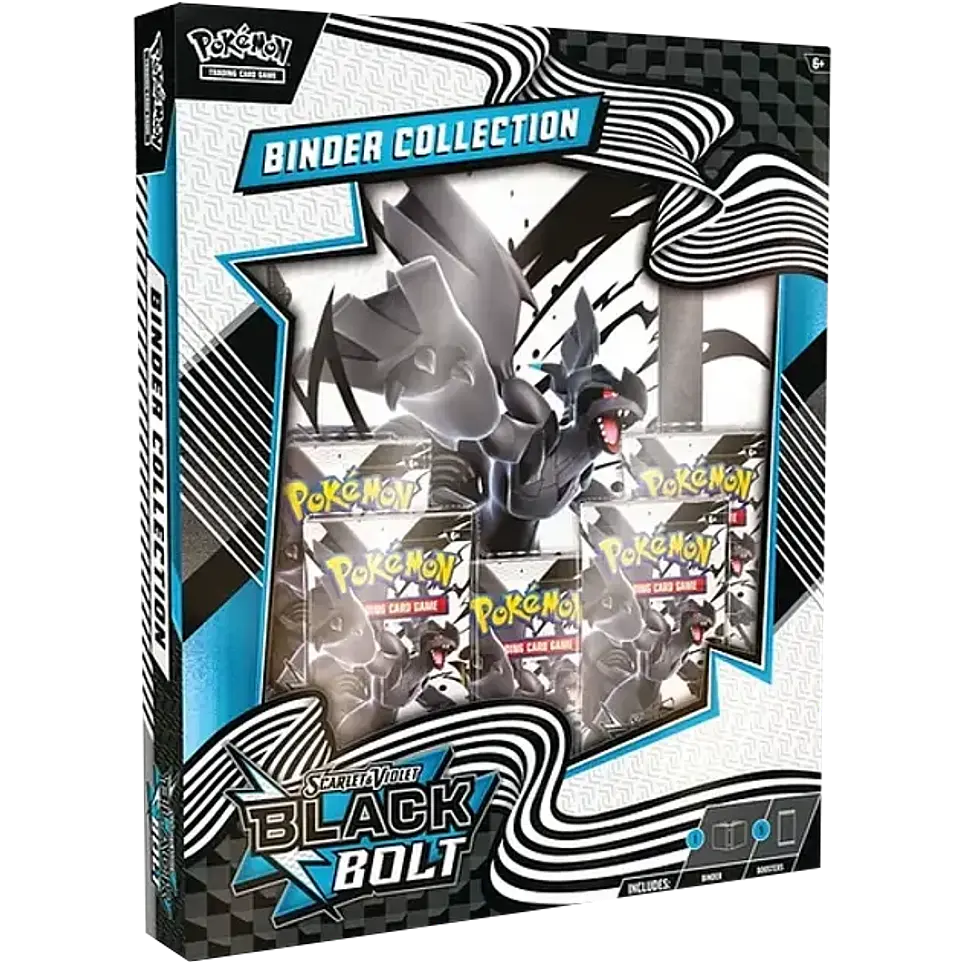 Scarlet & Violet - Black Bolt - Binder Collection (Español)  1