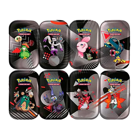Scarlet & Violet - Black Bolt/White Flare - Unova Mini Tin (Inglés) 