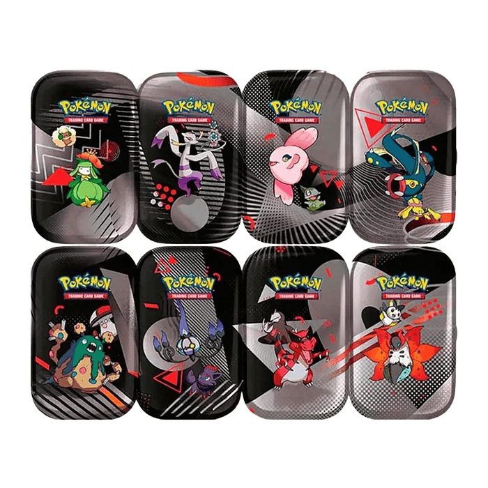 Scarlet & Violet - Black Bolt/White Flare - Unova Mini Tin (Inglés) 