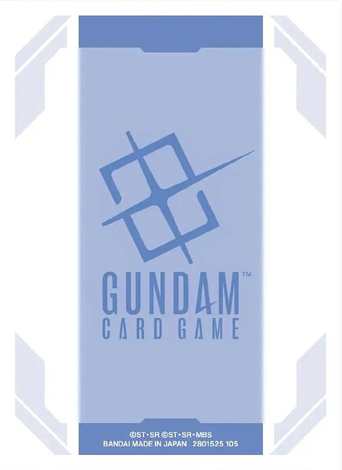 Gundam Card Game: Official Card Sleeve 01 - Gundam Card Game Logo 