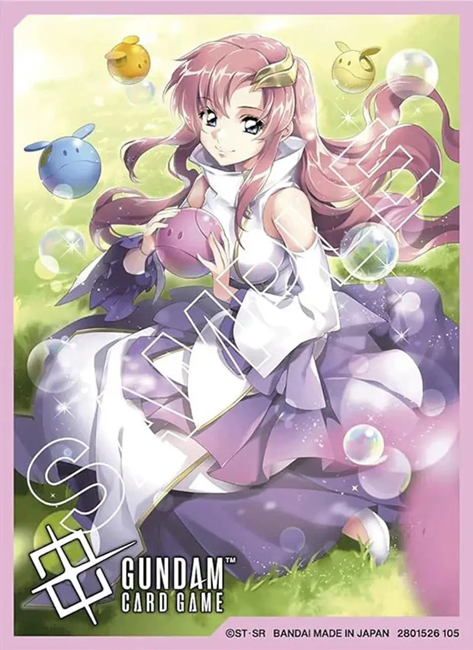 Gundam Card Game: Official Card Sleeve 01 - Overflowing Affection  1