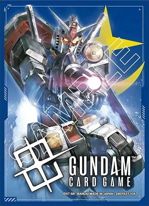 Gundam Card Game: Official Card Sleeve 01 - Gundam / EFSF 