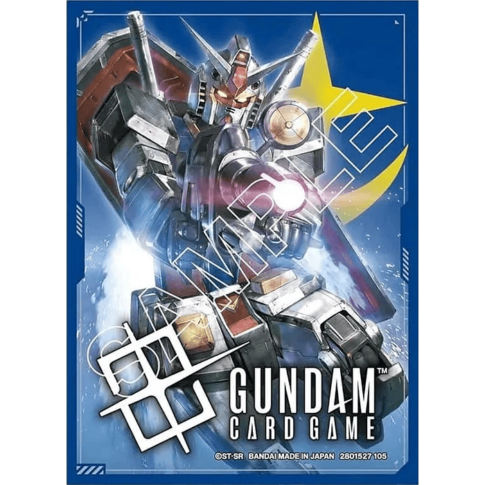 Gundam Card Game: Official Card Sleeve 01 - Gundam / EFSF 