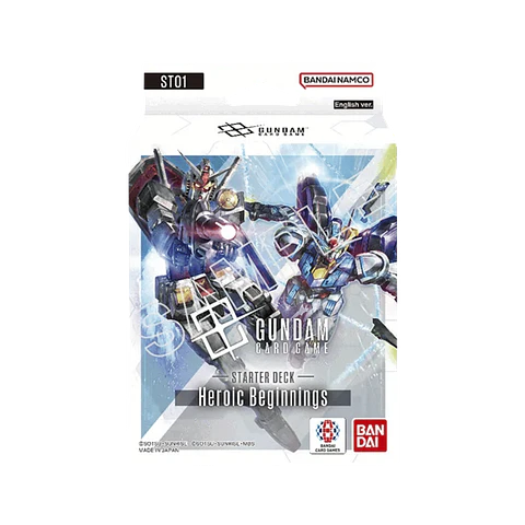 Gundam Card Game: Heroic Beginnings - Starter Deck [ST01] 