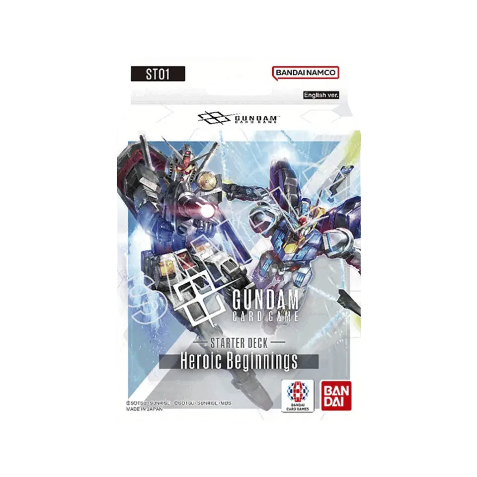 Gundam Card Game: Heroic Beginnings - Starter Deck [ST01]  1