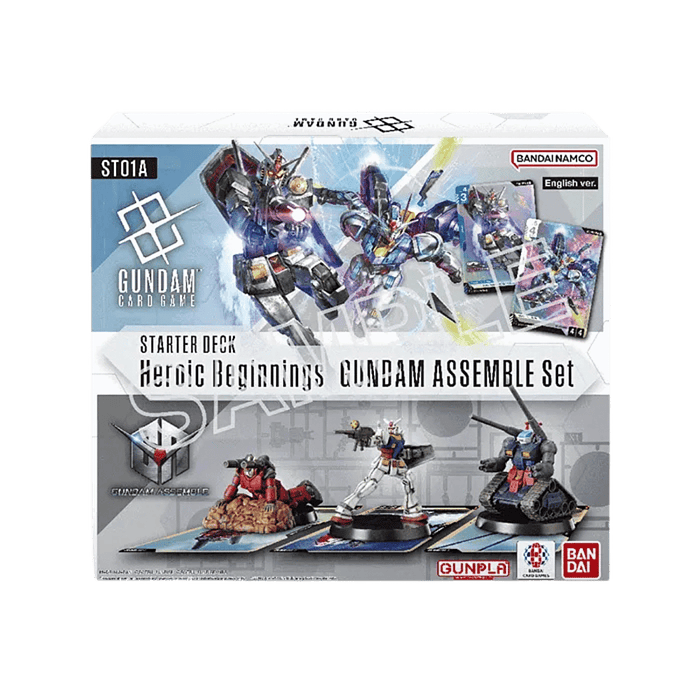 Gundam Card Game: Heroic Beginnings - Starter Deck Assemble Set [ST01A] 