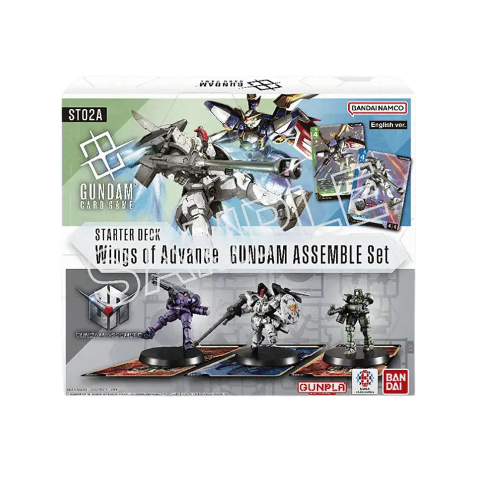 Gundam Card Game: Wing of Advance - Starter Deck Assemble Set [ST02A]  1
