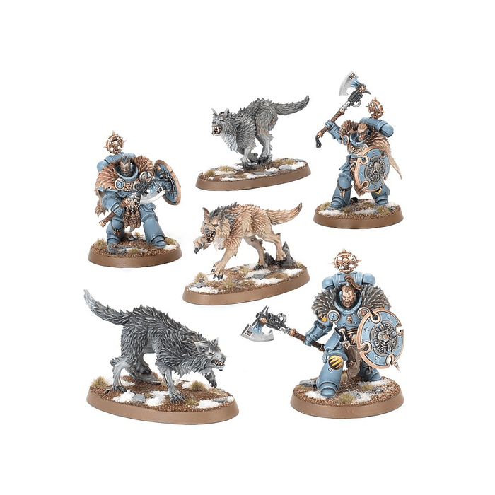Space Wolves: Wolf Guard Headtakers  2