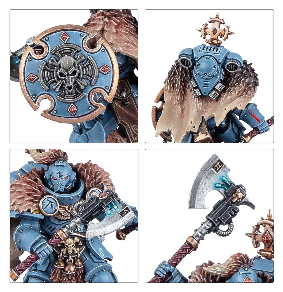 Space Wolves: Wolf Guard Headtakers  4