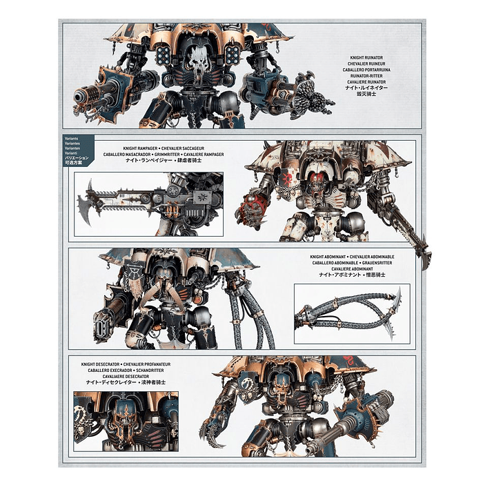 Chaos Knights: Knight Ruinator  10