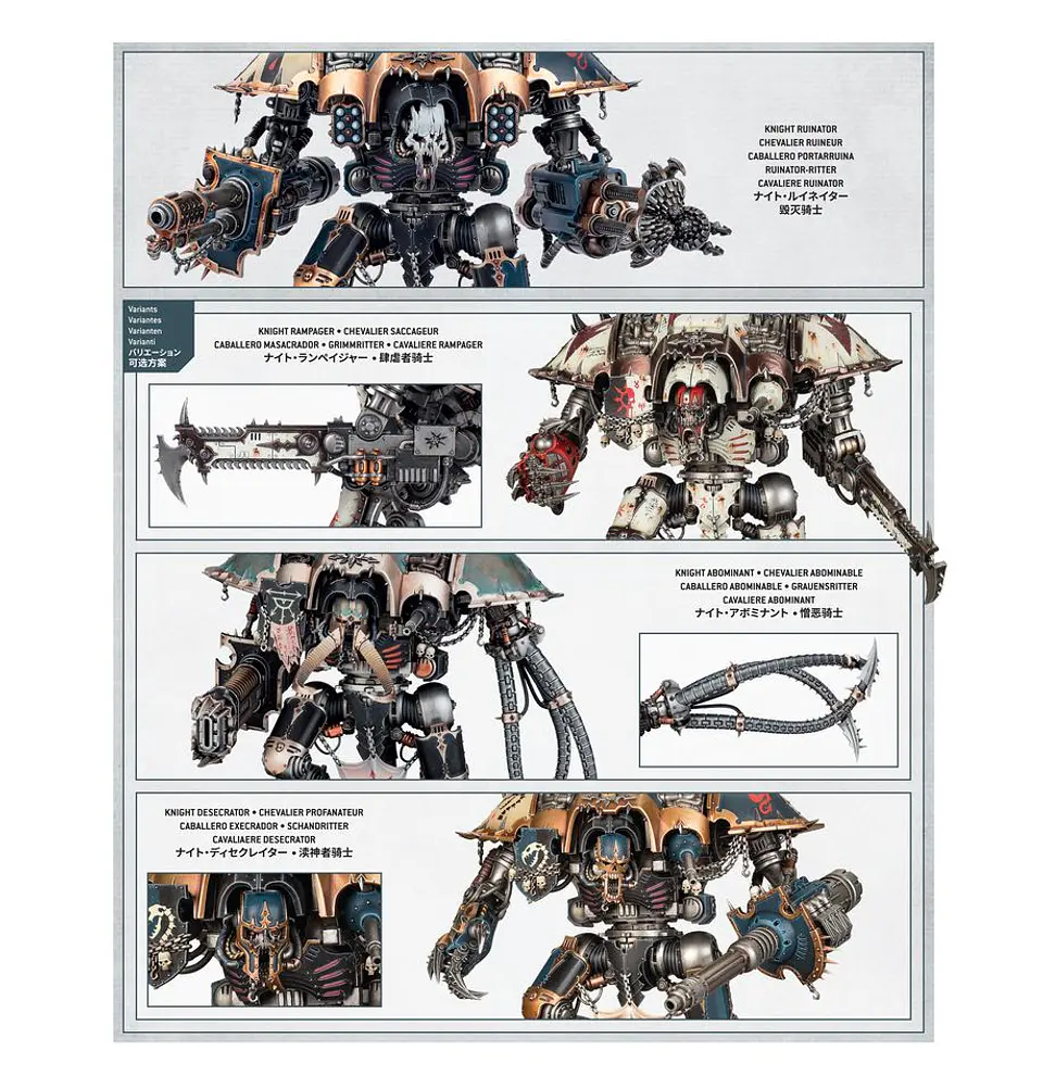 Chaos Knights: Knight Ruinator  10