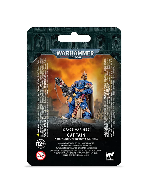 Space Marines: Captain with Master-Crafted Heavy Bolt Rifle