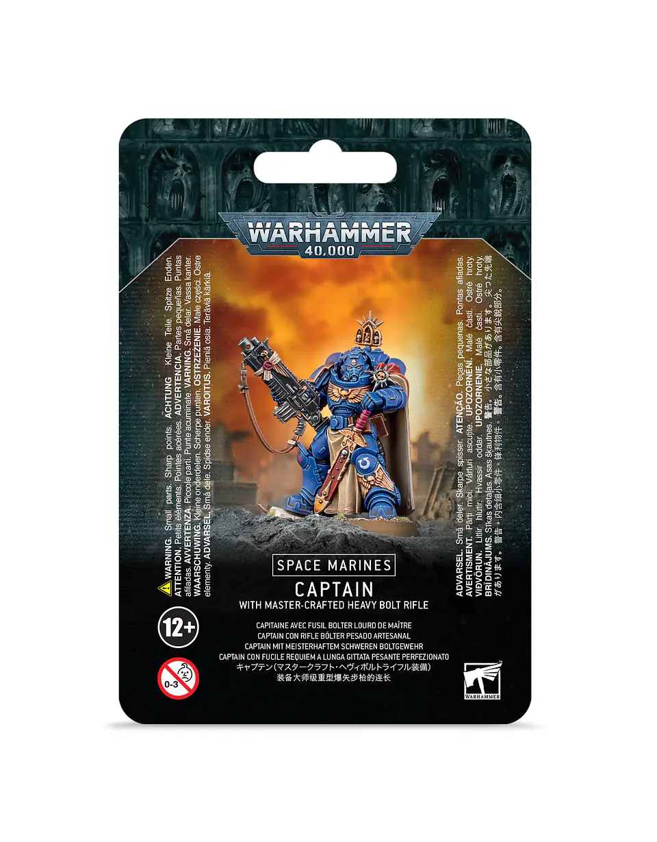 Space Marines: Captain with Master-Crafted Heavy Bolt Rifle 1