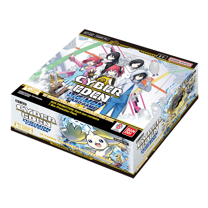 Caja de Sobres Digimon TCG: Cyber Eden (BT-22) 