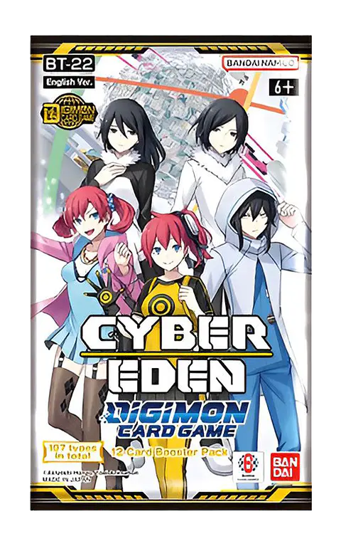 Sobre Digimon TCG: Cyber Eden (BT-22) 