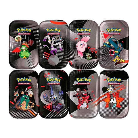 Scarlet & Violet - Black Bolt & White Flare - Unova Mini Tin (Español) 