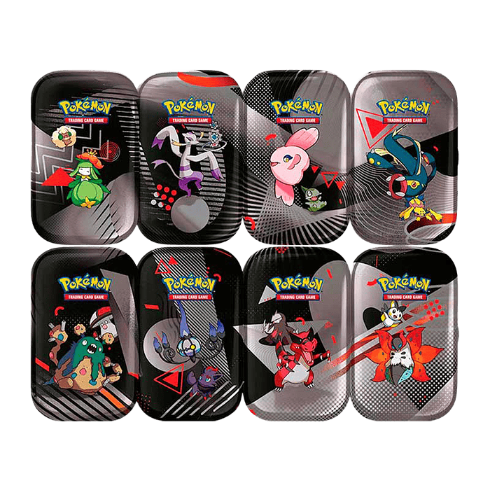 Scarlet & Violet - Black Bolt & White Flare - Unova Mini Tin (Español) 