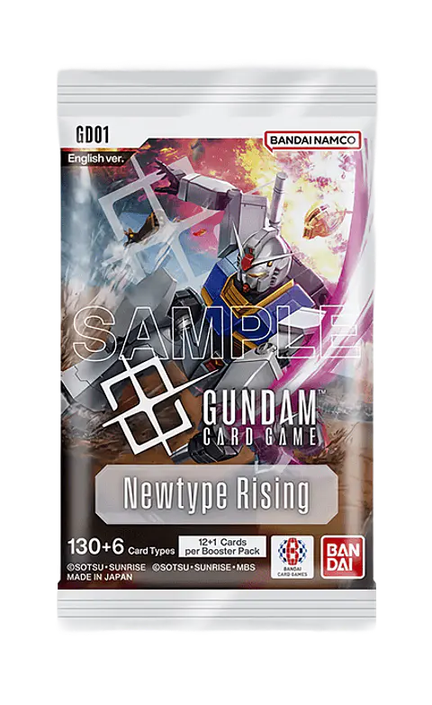 Gundam TCG: Sobre Newtype Rising Booster Pack [GD01] 