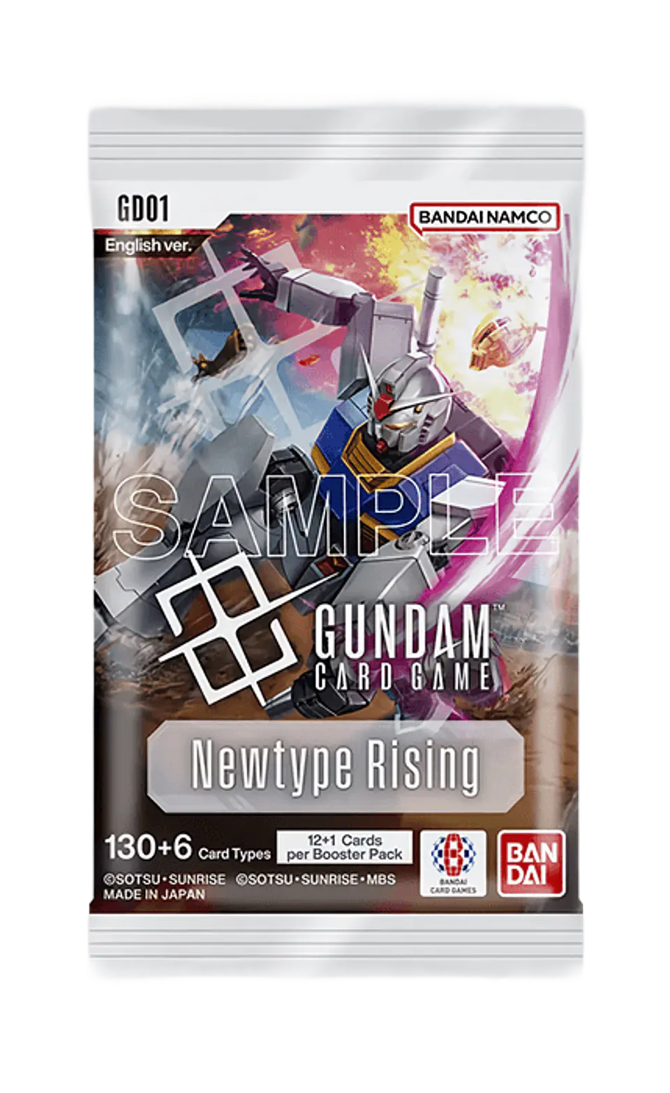 Gundam TCG: Sobre Newtype Rising Booster Pack [GD01]  1
