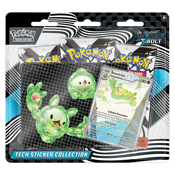 Scarlet & Violet - Black Bolt - Tech Sticker Collection (Español) 