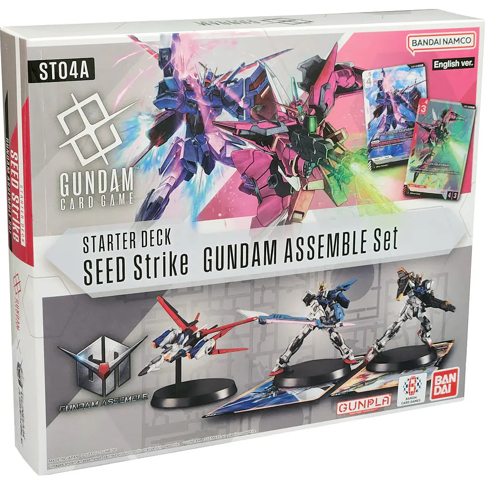 Gundam Card Game: Seed Strike - Starter Deck Assemble Set [ST04A]  1