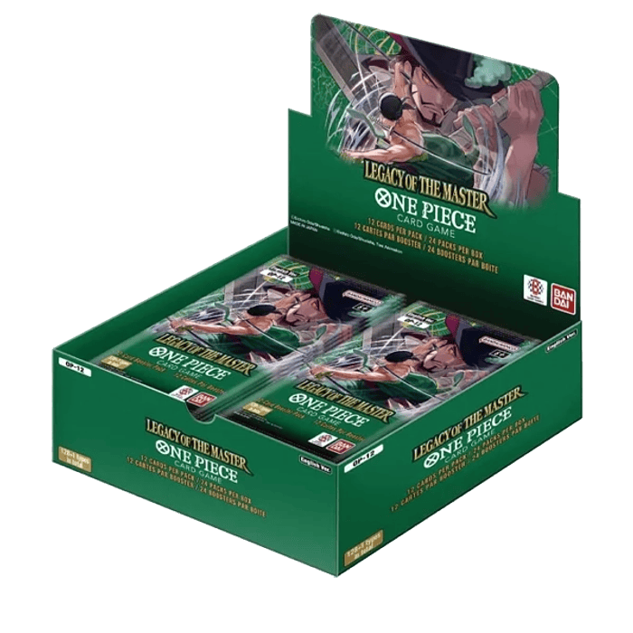 Caja de sobres One Piece TCG: Legacy of the Master (OP-12) 