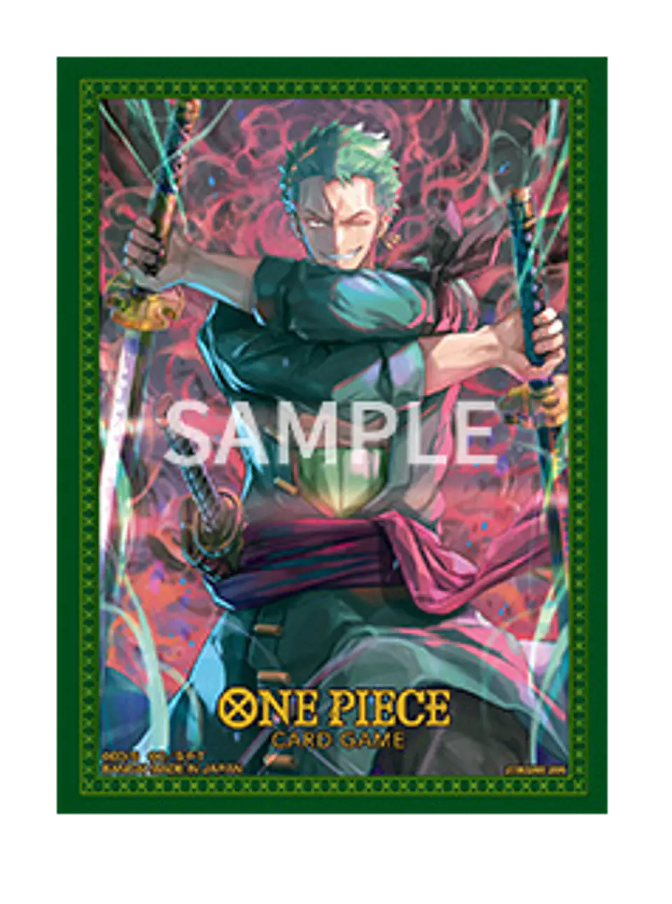 One Piece TCG: Oficial Sleeves 11 - Zoro  1