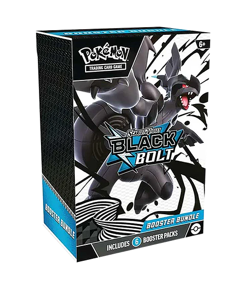 Scarlet & Violet: Black Bolt - Booster Bundle (Inglés) 