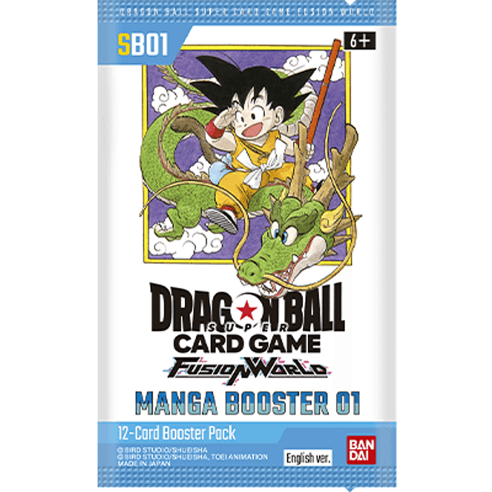 Sobres Dragon Ball Super FW: Manga Booster Pack 01 (SB01) 