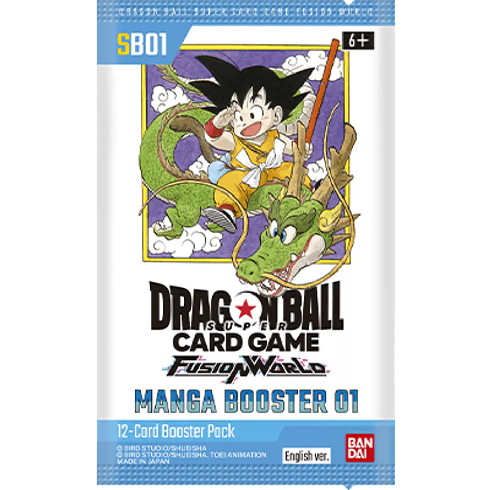 Sobres Dragon Ball Super FW: Manga Booster Pack 01 (SB01)  1