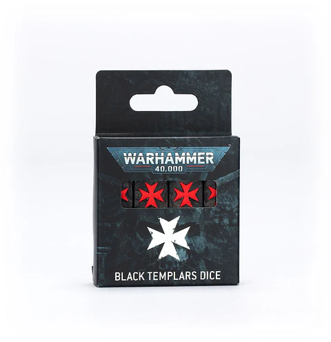 Set de Dados 40K: Black Templars 