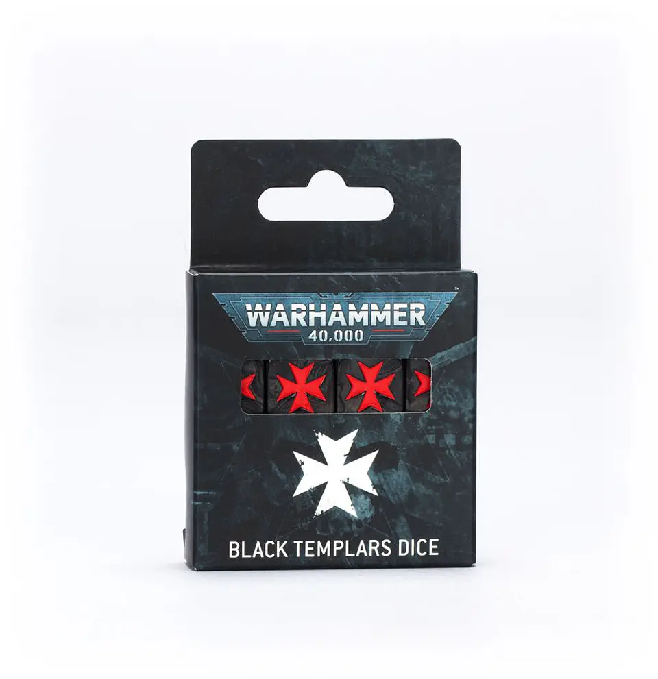 Set de Dados 40K: Black Templars  1