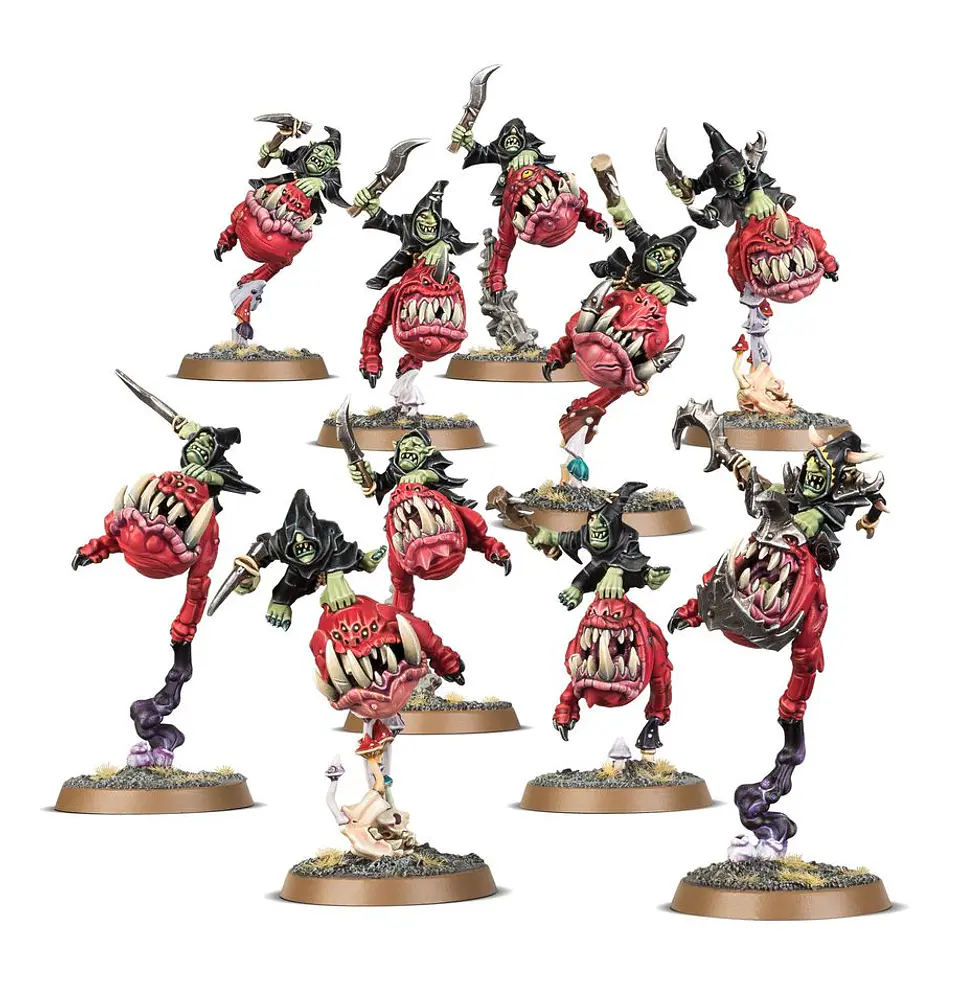 Gloomspite Gitz: Squig Hoppers  2