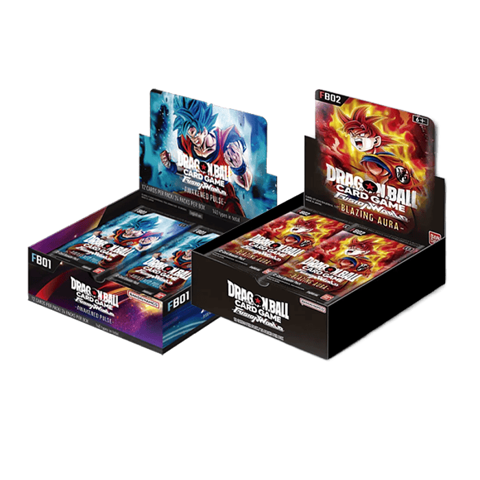 Caja de Sobres Dragon Ball Super FW: Awakened Pulse (FB01) + Blazing Aura (FB02)