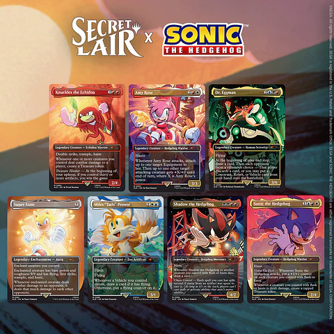 Secret Lair x Sonic: Friends & Foes