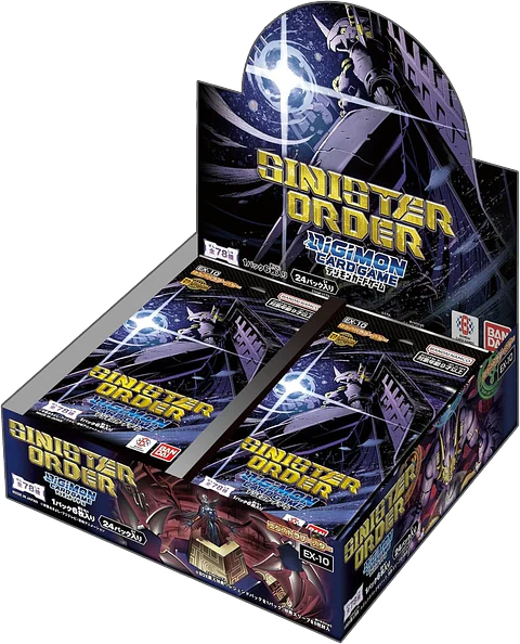 Caja de sobres Digimon: Sinister Order (EX10)
