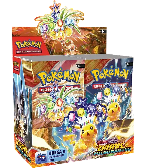 Caja de Sobres Scarlet & Violet - Surging Sparks (Inglés)