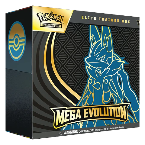 Scarlet & Violet - Mega Evolution - Elite Trainer Box (Mega Lucario)(Inglés) 