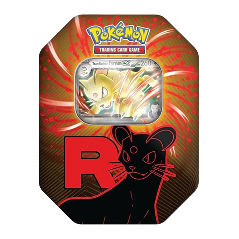 Team Rocket Tin Case (Persian Ex)(Español) 