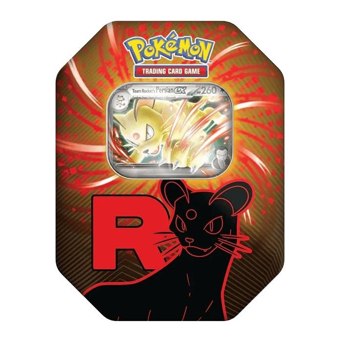 Team Rocket Tin Case (Persian Ex)(Español) 