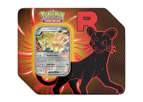 Team Rocket Tin Case (Persian Ex)(inglés)