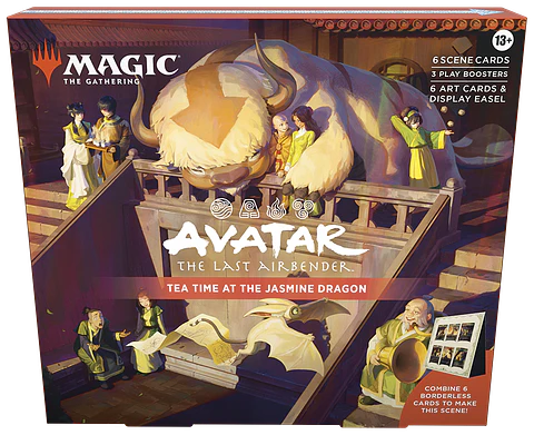 Avatar The Last Airbender Scene Box - Tea Time at the Jasmine Dragon