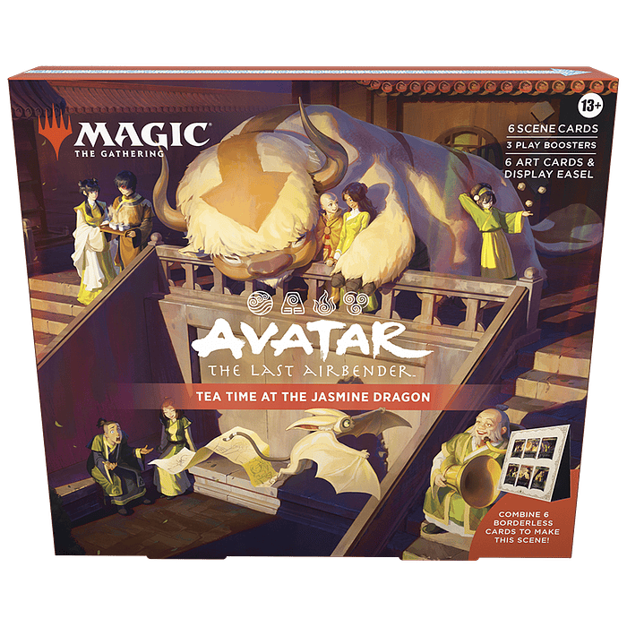 Avatar The Last Airbender Scene Box - Tea Time at the Jasmine Dragon