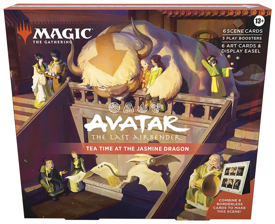 Avatar The Last Airbender Scene Box - Tea Time at the Jasmine Dragon 1
