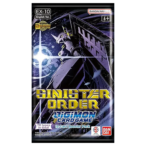 Sobre Digimon: Sinister Order (EX10) 