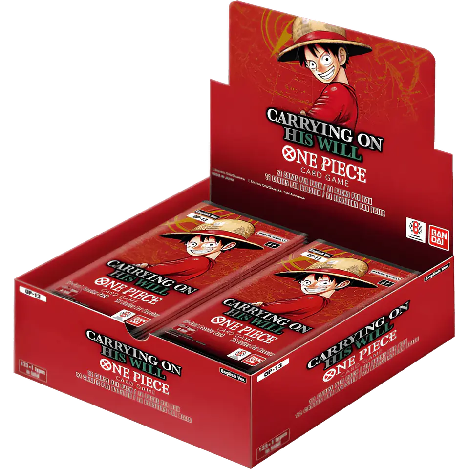 Caja de sobres One Piece TCG: Carrying on His Will (OP-13)  1