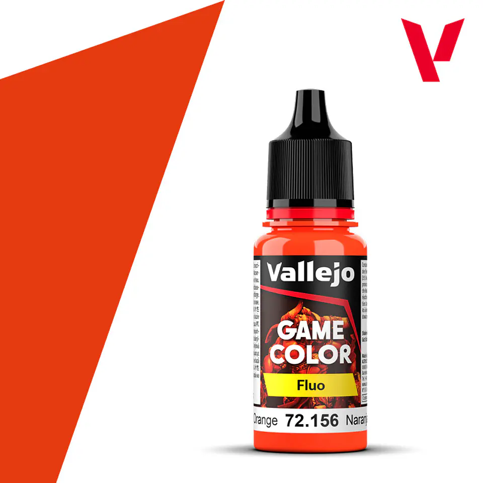 Game Color: Fluo- Fluorescent Orange-Naranja Fluorecente  1
