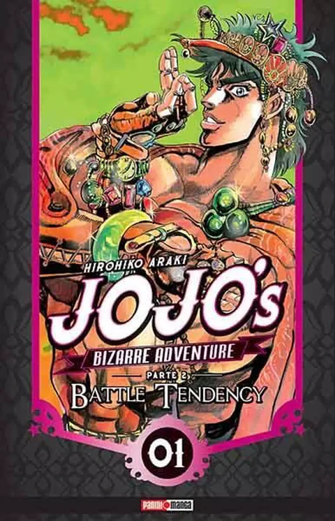 JoJo's Bizarre Adventure Parte II Battle Tendency: Tomo 1 - Panini 
