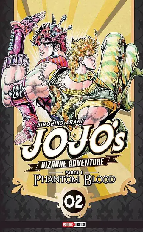 JoJo's Bizarre Adventure Parte I Phantom Blood: Tomo 2 - Panini 